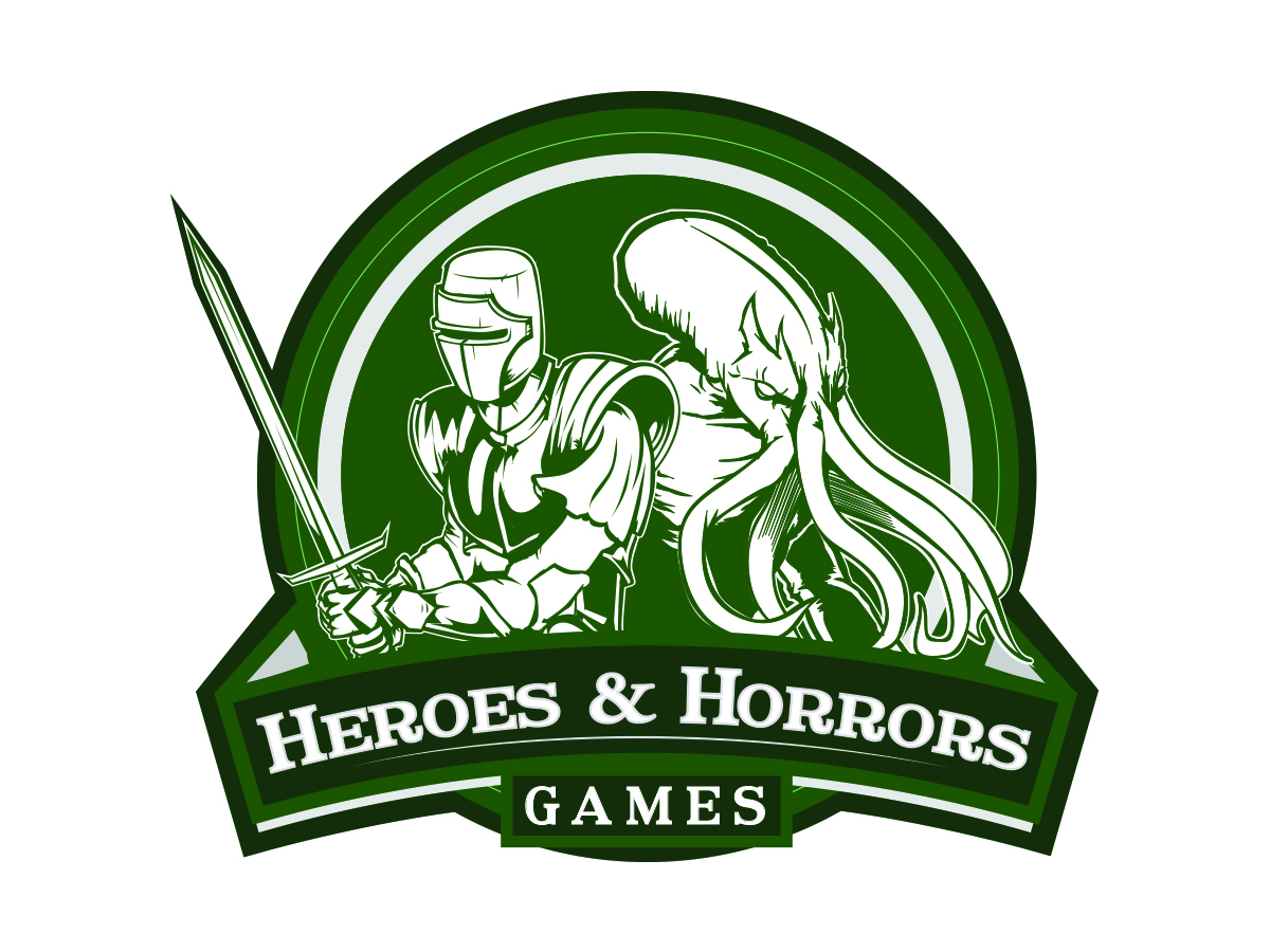 Logo Design by Cody Rostron for Heroes and Horrors Games, LLC | Design #4418125
