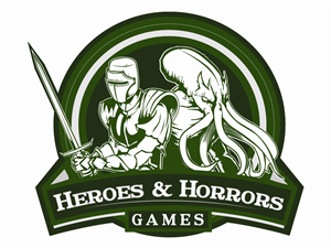 Logo Design by Cody Rostron for Heroes and Horrors Games, LLC | Design: #4418132