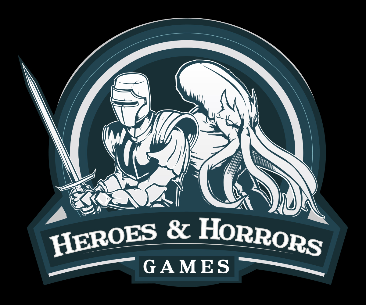 Diseño de Logo por Cody Rostron para Heroes and Horrors Games, LLC | Diseño #4425517