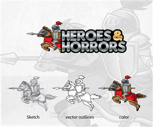 Logo Design by Alexander for Heroes and Horrors Games, LLC | Design: #4416536