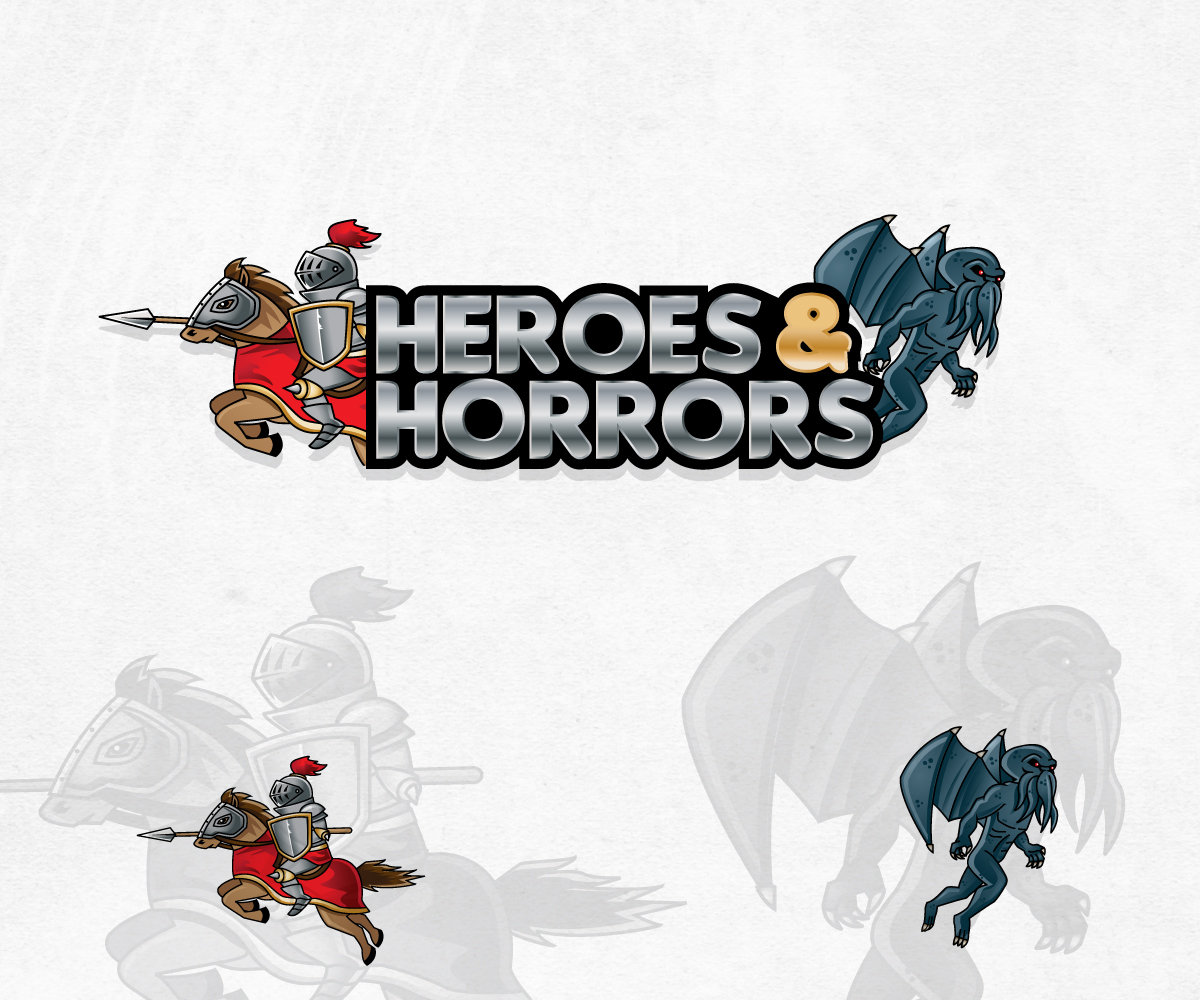 Logo Design by Alexander for Heroes and Horrors Games, LLC | Design #4422568