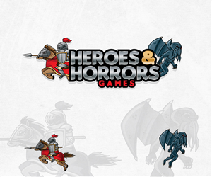 Logo Design by Alexander for Heroes and Horrors Games, LLC | Design: #4422615