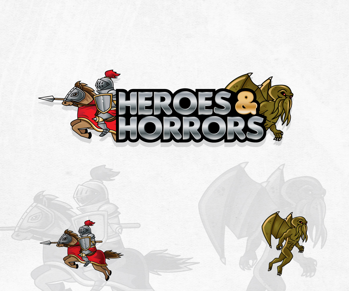 Logo Design by Alexander for Heroes and Horrors Games, LLC | Design #4425866