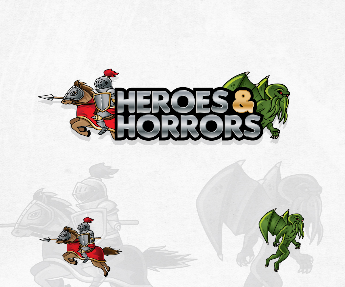 Logo Design by Alexander for Heroes and Horrors Games, LLC | Design #4425871