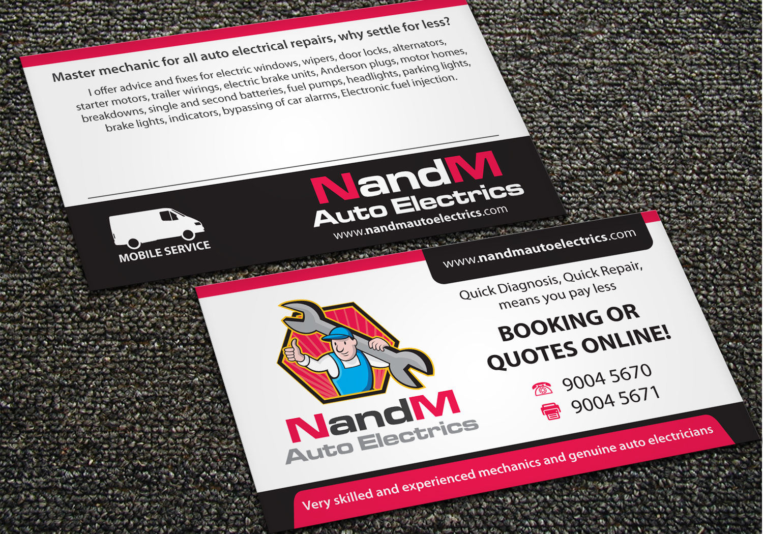 Business Card Design by navacreative for this project | Design #1276061