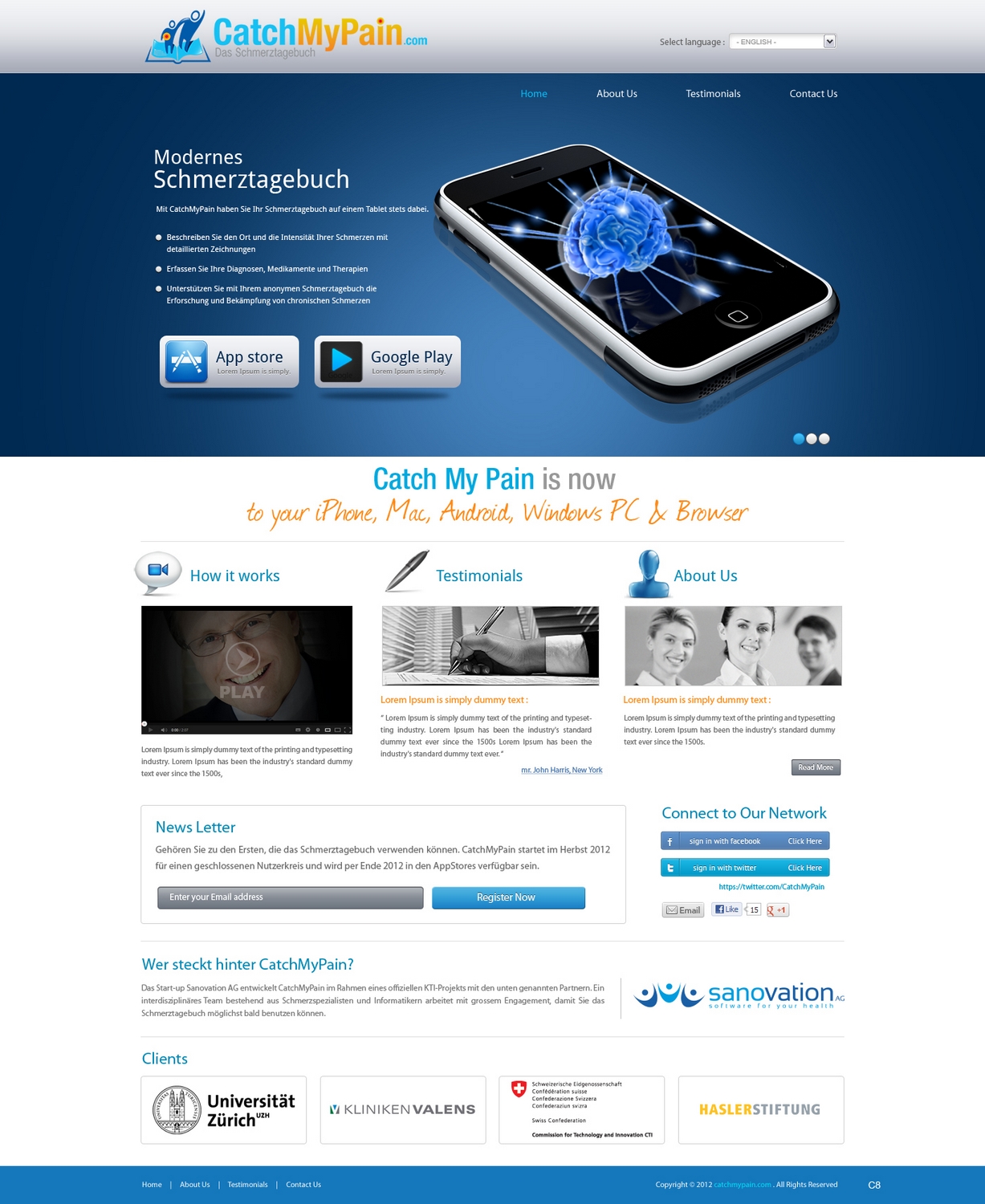Wordpress Design by pb for this project | Design #1268665