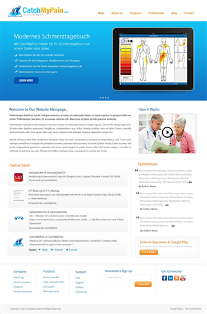 Wordpress Design by pb for this project | Design: #1268673