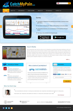 Wordpress Design by pb for this project | Design: #1272759