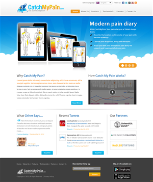 Wordpress Design by pb for this project | Design: #1275597