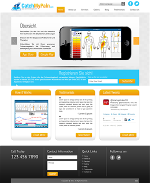 Wordpress Design by pb for this project | Design: #1275598