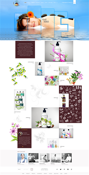 Wordpress Design by Creative Usha for Elemental Spa | Design: #4407029