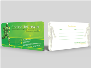 Sports and Remedial Massage, Emmett Technique | Design de Carte de Visite par Hardcore Design