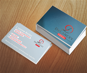 Diseño de Tarjeta de Presentación por shadowfoxx para DeLancey Legal | Diseño: #4408114