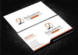 Diseño de Tarjeta de Presentación por AwsomeD para DeLancey Legal | Diseño: #4331473