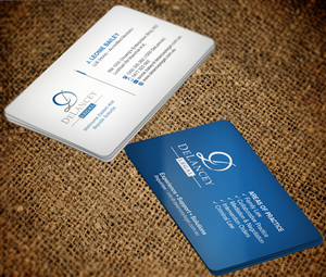 Diseño de Tarjeta de Presentación por WebixBD para DeLancey Legal | Diseño: #4366746