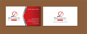 Visitenkarten-Design von meet007 für DeLancey Legal | Design: #4408113