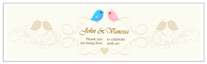 Bottle Your Brand needs wedding label designs! | Label Design by briliana