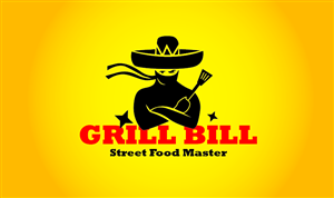 Grill bill: street food master | Maskottchen-Design von TSEdesign