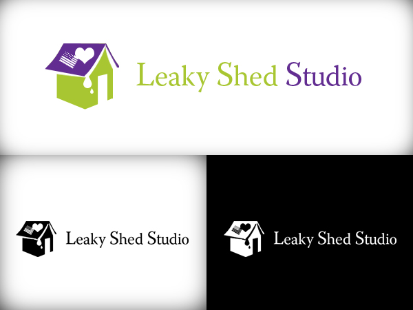 Logo Design by sc for Leaky Shed Studio | Design #185845