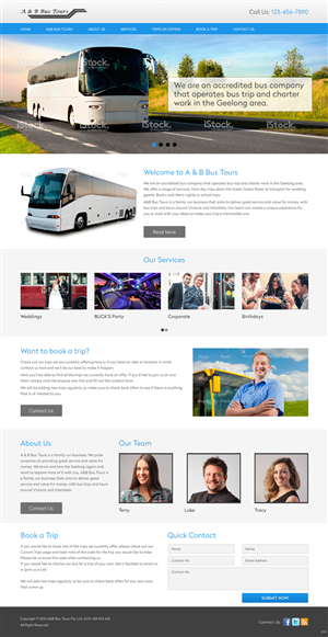 Web Design by pb for this project | Design: #4345167