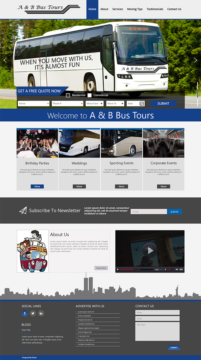 Diseño Web por iLibart para este proyecto | Diseño #4365463