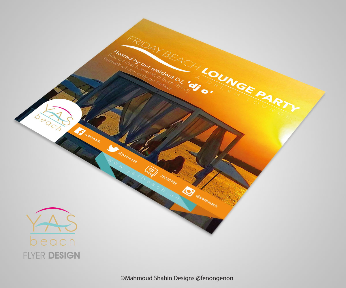 Flyer Design by Mahmoud Shahin for this project | Design #4338325