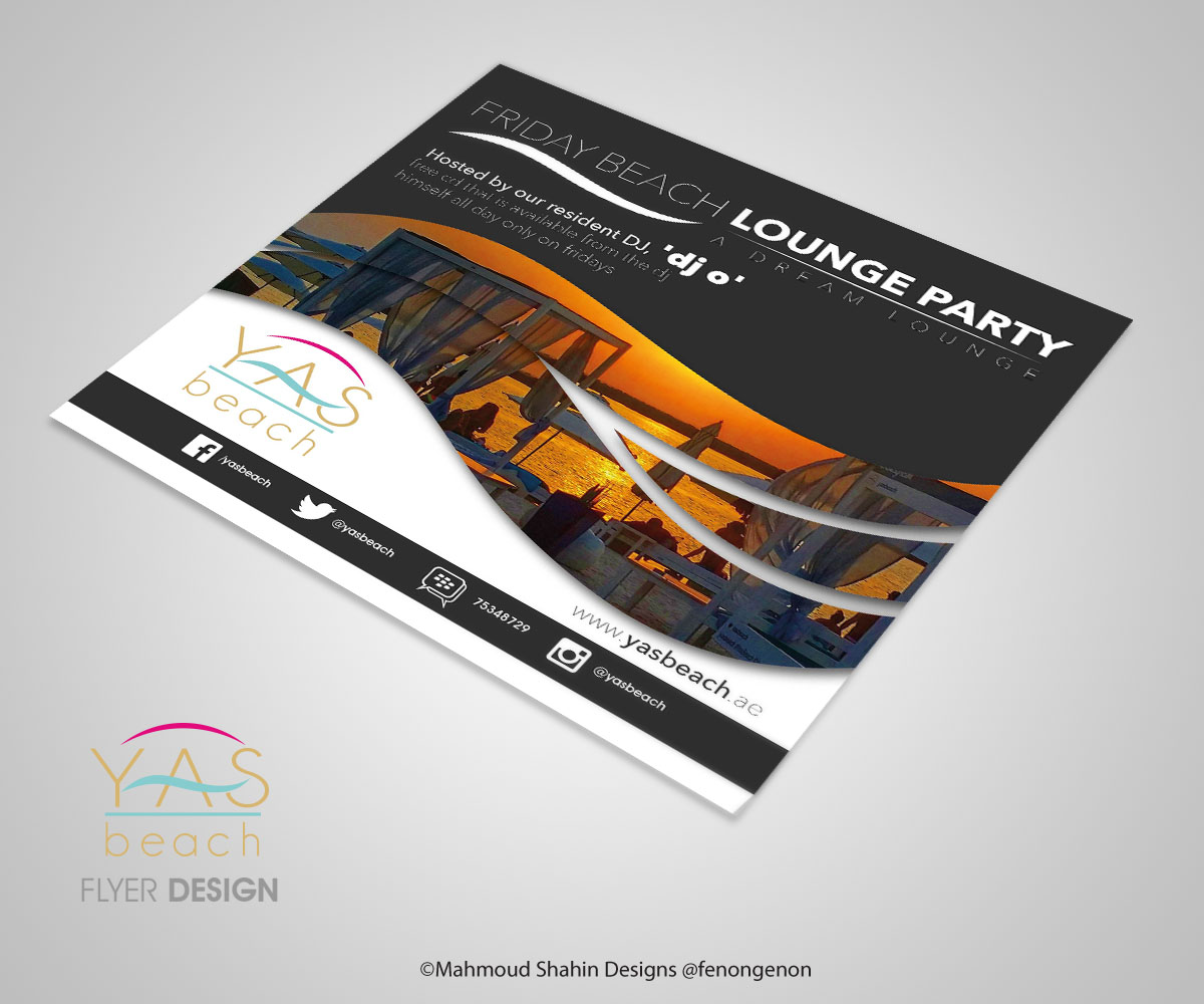 Flyer Design by Mahmoud Shahin for this project | Design #4338338