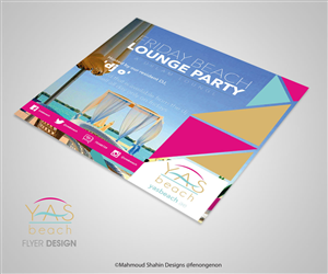 Flyer Design by Mahmoud Shahin for this project | Design: #4338345