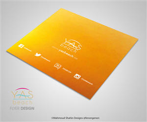 Flyer Design by Mahmoud Shahin for this project | Design: #4344021