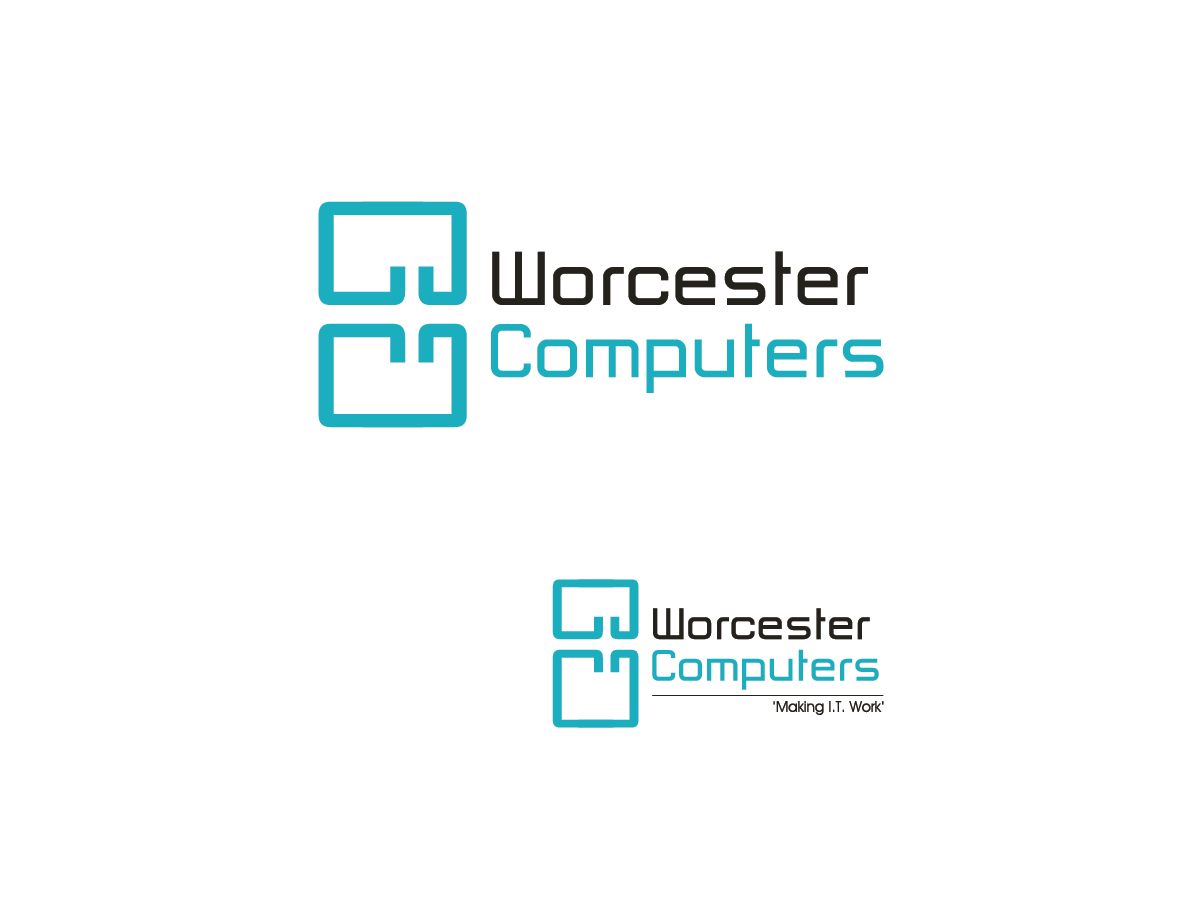 Bold, Conservative, Computer Logo Design for Worcester Computers by ...