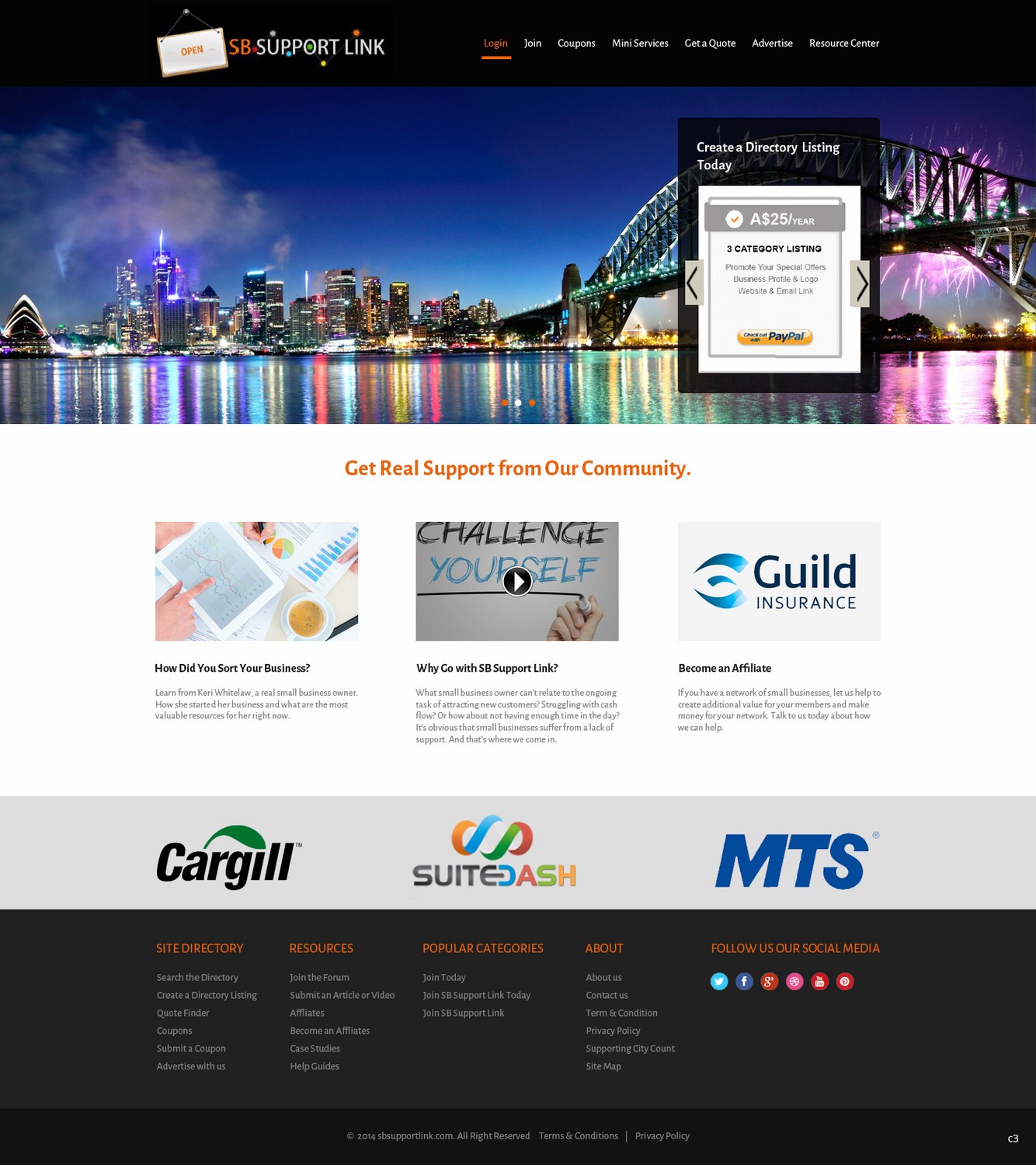 Web Design by pb for Small Business Support Link | Design #4371083