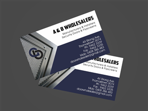Business Card Design by HollyBlue Studio for this project | Design: #4347303