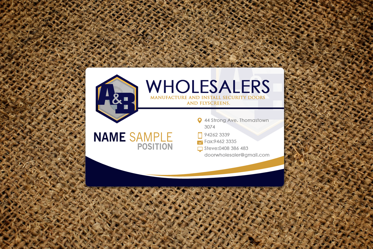 Business Card Design by oeing 31 for this project | Design #4344065