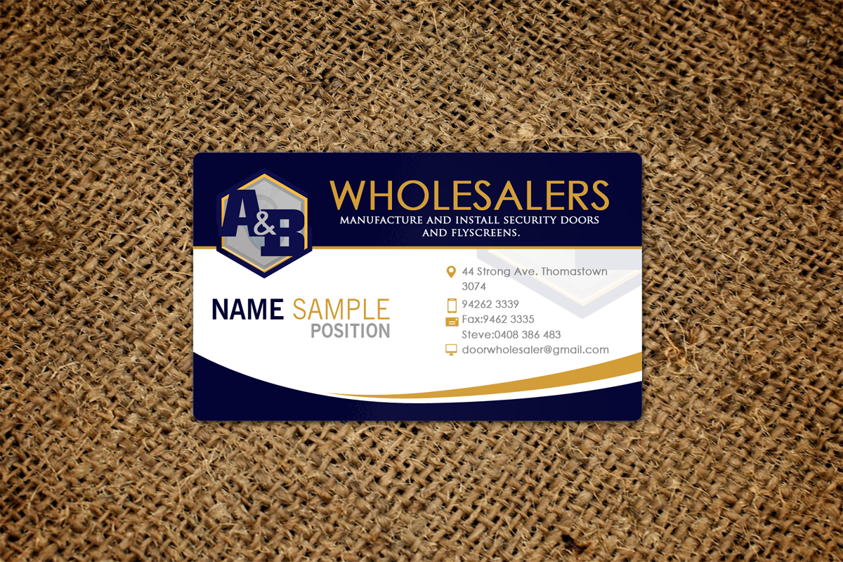 Business Card Design by oeing 31 for this project | Design #4344116