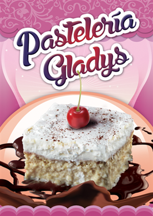 Pastelería Gladys | Aufkleber-Design von Jul-D