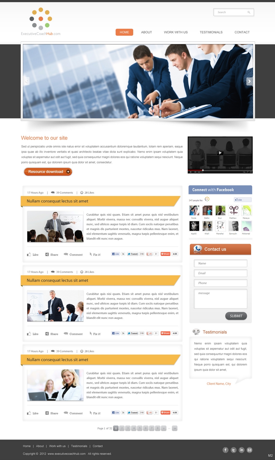 Diseño Wordpress por pb para WBECS | Diseño #1247104