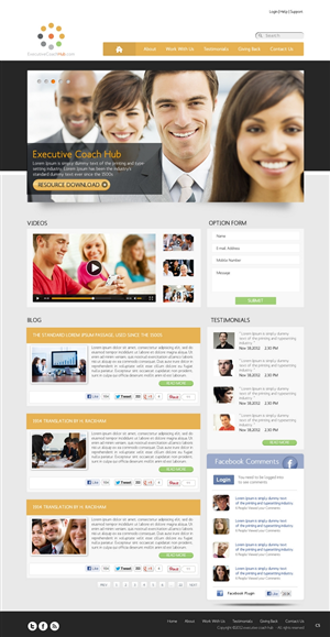 Design Wordpress par pb pour WBECS | Design : #1249515