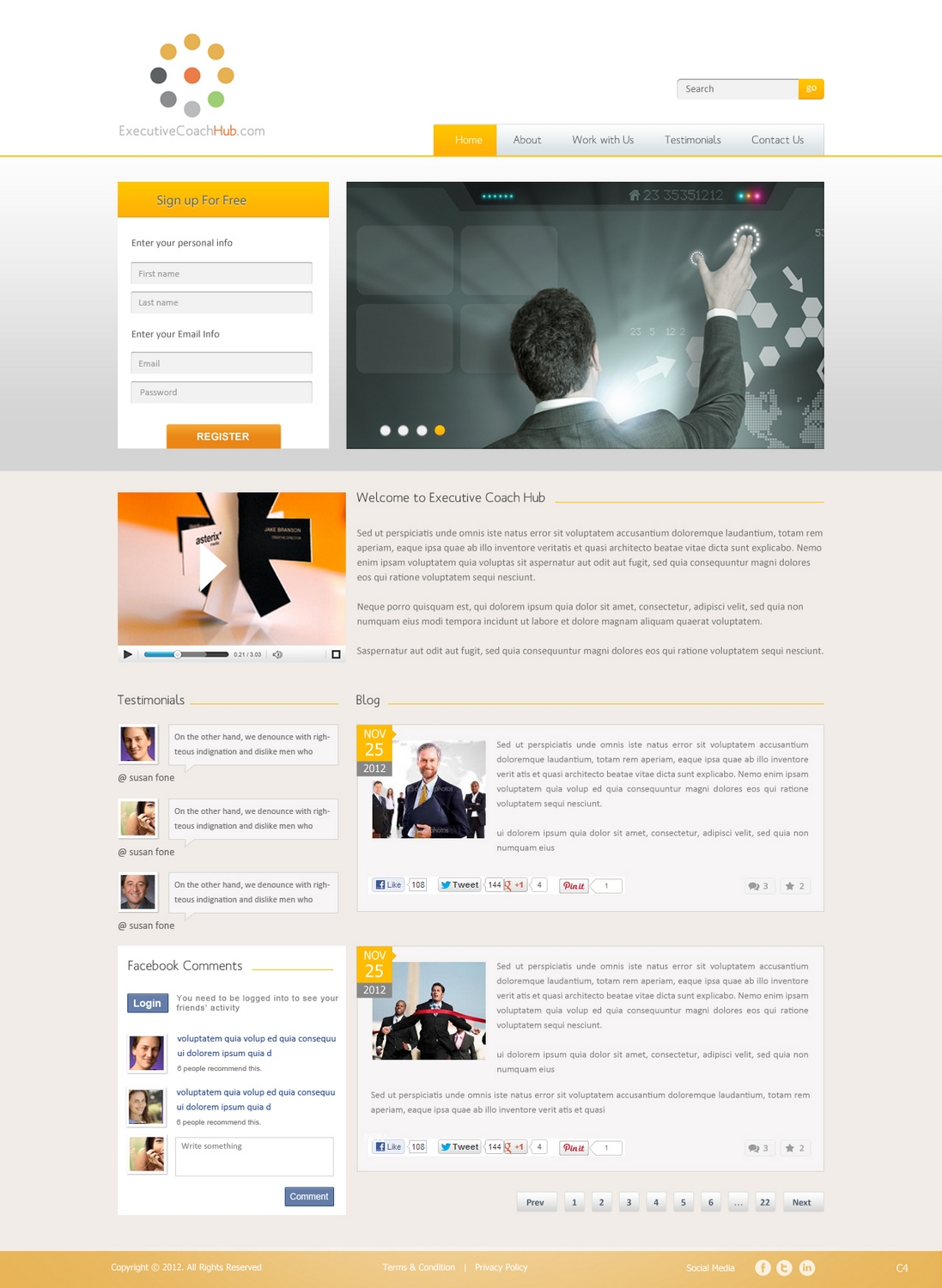 Design Wordpress par pb pour WBECS | Design #1249519
