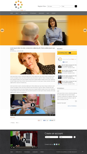 Design Wordpress par pb pour WBECS | Design : #1257234