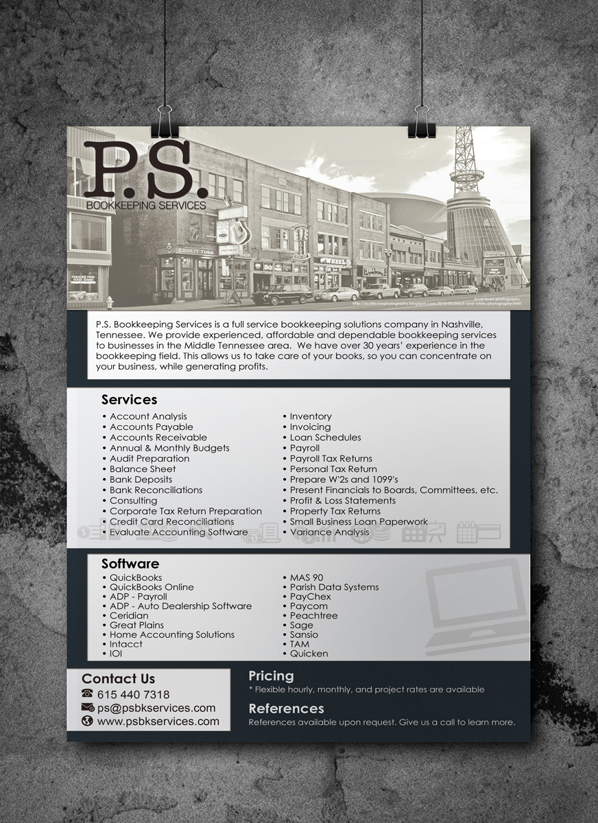 Brochure Design by peejay for this project | Design #4379831