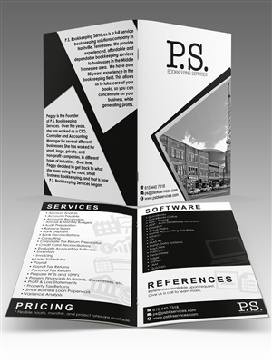 Brochure Design by peejay for this project | Design #4385624