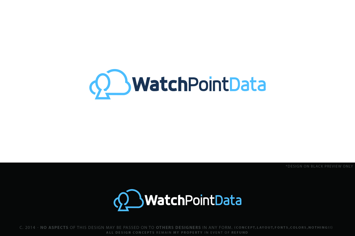 Logo Design by Senseless for WatchPoint Data | Design #4334645
