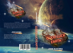 Author needs a book cover design for a science fiction novel | Design de Couverture de Livre par Vanes7