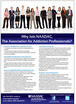 Flyer Design by JessicaD for NAADAC | Design: #1254655