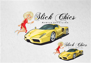 Logo Design by Tbobby979 for slick chics mobile detailing | Design: #4431463
