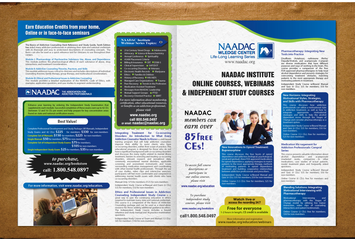 modern economical non profit flyer design for naadac by sbss flyers for non profit organizations