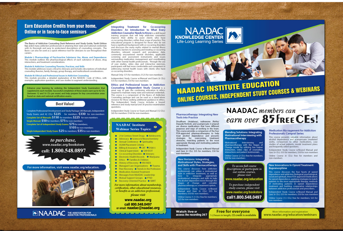 Flyer Design by Sbss for NAADAC | Design #1262472