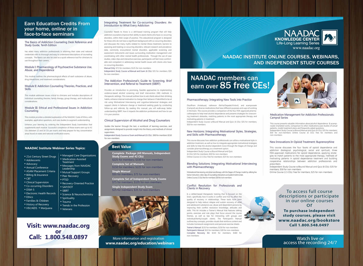 Flyer Design by Sbss for NAADAC | Design #1297391