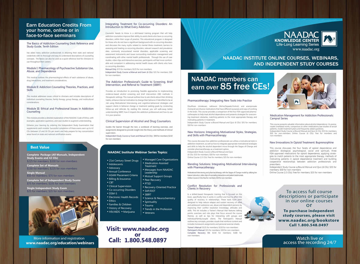 Flyer Design by Sbss for NAADAC | Design: #1297394