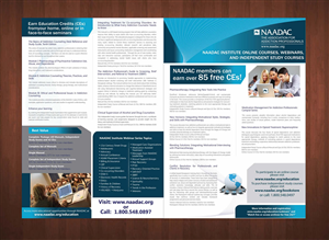Non-profit Organization for Addiction Counselors Needs a Flyer Design (Products) | Flyer Design by Sbss